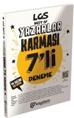 Saydam Yayınları 8. Sınıf LGS Best Of Yazarlar Karması 7 li Deneme
