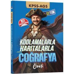 Zeduva KPSS MEB-AGS Coğrafyanın Kodları Kodlamalarla Haritalarla Coğrafya Özeti - Yunus Turan Zeduva Yayınları