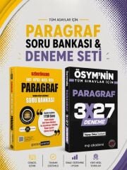 Pegem Akademi Ezberbozan Paragraf Soru Bankası & 3x27 Paragraf Deneme EVP Akademi Seti