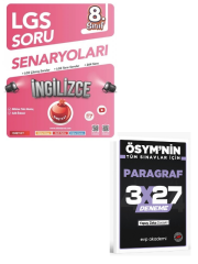 NARTEST 2027 8. SINIF LGS SORU SENARYOLARI İNGİLİZCE+ EVP Akademi Paragraf