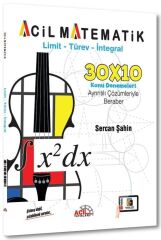 Acil Yayınları AYT Limit Türev İntegral 30 x 10 Konu Denemeleri
