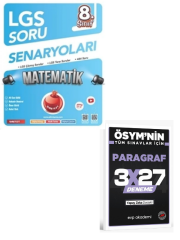 NARTEST 2027 8. SINIF LGS SORU SENARYOLARI MATEMATİK+ EVP Akademi Paragraf