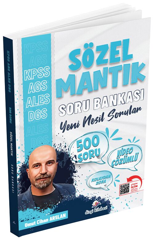 Dizgi KPSS MEB-AGS ALES DGS Sözel Mantık Soru Bankası Çözümlü - Umut Cihan Arslan Dizgi Kitap