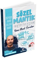 Dizgi KPSS MEB-AGS ALES DGS Sözel Mantık Soru Bankası Çözümlü - Umut Cihan Arslan Dizgi Kitap