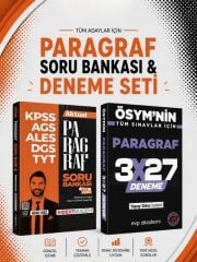 İndeks Akademi Aktüel Paragraf Soru Bankası & 3x27 Paragraf Deneme EVP Akademi Seti