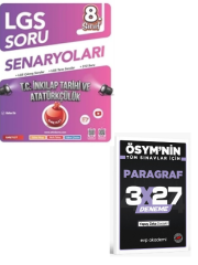 NARTEST 2027 8. SINIF LGS SORU SENARYOLARI T.C. İNKILAP TARİHİ VE ATATÜRKÇÜLÜK+ EVP Akademi Paragraf
