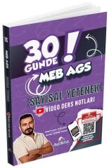 Dizgi Kitap MEB-AGS 30 Günde Sayısal Yetenek Video Ders Notları - Mertcan Güler Dizgi Kitap