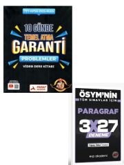 Paraf 2027 TYT Problemler Z Takımı 10 Günde Temel Atma Garanti Video Ders Kitabı+ EVP Akademi Paragraf