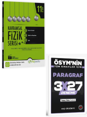 Fizipedia 2027 11. Sınıf Kavramsal Fizik Serisi Soru Bankası+ EVP Akademi Paragraf