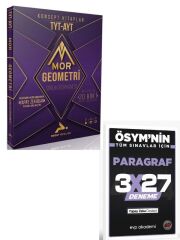 Paraf 2027 TYT AYT Geometri Mor Soru Kütüphanesi+ EVP Akademi Paragraf
