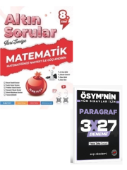 NARTEST 2027 8. SINIF ALTIN SORULAR MATEMATİK+ EVP Akademi Paragraf