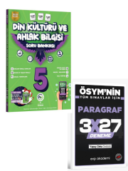 Av 2027 5. Sınıf Din Kültürü ve Ahlak Bilgisi Maarif Modeli Soru Bankası +EVP Akademi Paragraf