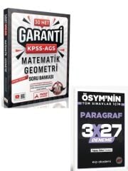 Paraf 2027 KPSS AGS 30 Net Matematik Geometri Soru Bankası+ EVP Akademi Paragraf