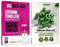 Yediiklim + İndeks 2026 MEB-AGS Eğitimin Temelleri Soru Bankası Ahenk Serisi 2 li Set - Bülent Tanık, Can Köni, Zeynep Salman İçli Yediiklim + İndeks Akademi Yayınları