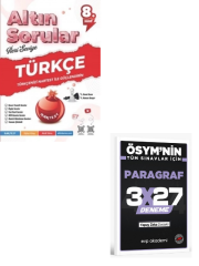 NARTEST 2027 8. SINIF ALTIN SORULAR TÜRKÇE+ EVP Akademi Paragraf
