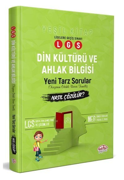 Editör Yayınevi LGS Yeşil Kitap Din Kültürü ve Ahlak Bilgisi Mantık Muhakeme Soruları Nasıl Çözülür