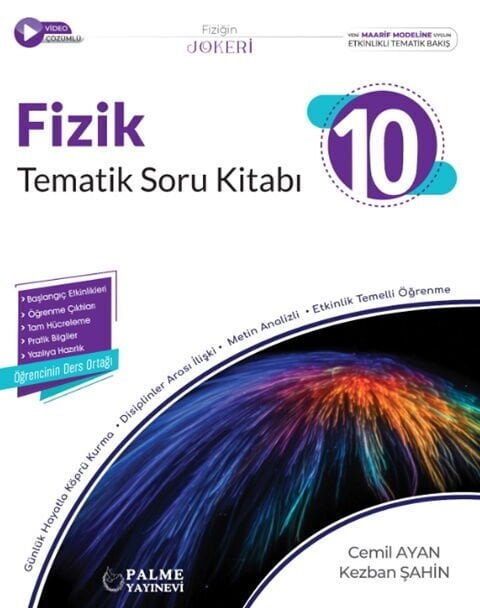 Palme Yayınları 10. Sınıf Fizik Tematik Soru Kitabı
