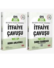 Data 2025 GYS Belediye İtfaiye Çavuşu 1. Grup Soru ve Konu 2li Set