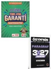 Paraf 2027 TYT Matematik Z Takımı 10 Günde Temel Atma Garanti Video Ders Kitabı+ EVP Akademi Paragraf