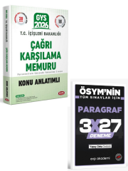 Data 2026 GYS İçişleri Bakanlığı Çağrı Karşılama Memuru Konu Anlatımlı+ EVP Akademi Paragraf