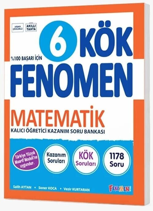 Fenomen Okul Yayınları 6. Sınıf Matematik KÖK Soru Bankası