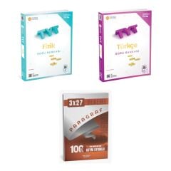 2027 ÜçDörtBeş TYT Fizik + Türkçe Soru + anla kazan paragraf deneme 3'lü Set