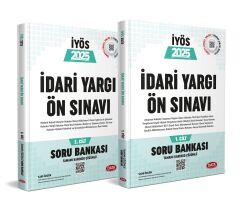 Data 2025 İdari Yargı Ön Sınavı 2 Cilt Soru Bankası Çözümlü Data Yayınları