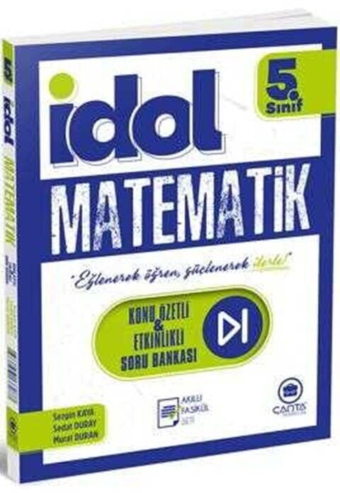 Çanta Yayınları 5. Sınıf İdol Matematik Konu Özetli ve Etkinlikli Soru Bankası