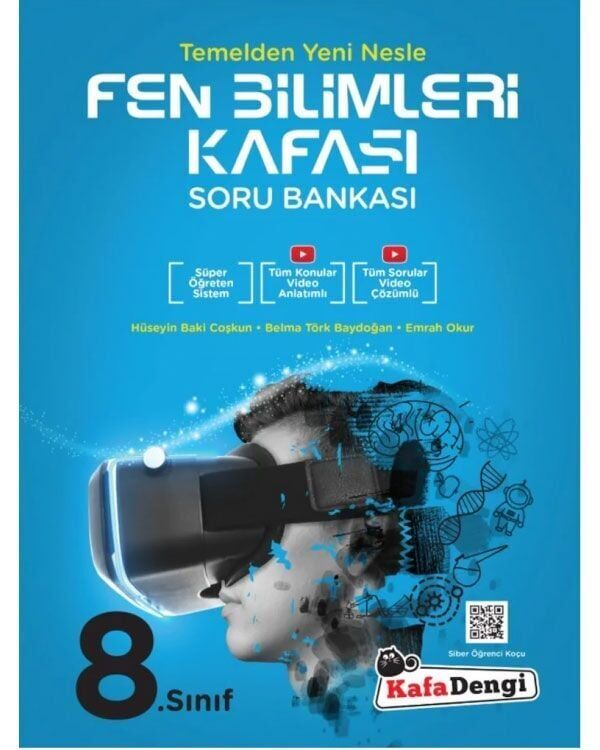 Kafa Dengi 8. Sınıf LGS Fen Bilimleri Kafası Tümü Video Çözümlü Soru Bankası