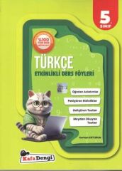 Kafadengi 5. Sınıf Türkçe Etkinlikli Ders Föyleri Kafa Dengi Yayınları