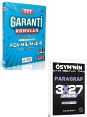 Paraf 2027 TYT Fen Bilimler Garanti Konular Soru Bankası+ EVP Akademi Paragraf