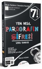 Paragrafın Şifresi Yayınları 7. Sınıf Paragrafın Şifresi Soru Bankası
