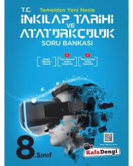 Kafa Dengi 8. Sınıf LGS T.C. İnkılap Tarihi ve Atatürkçülük Tümü Video Çözümlü Soru Bankası