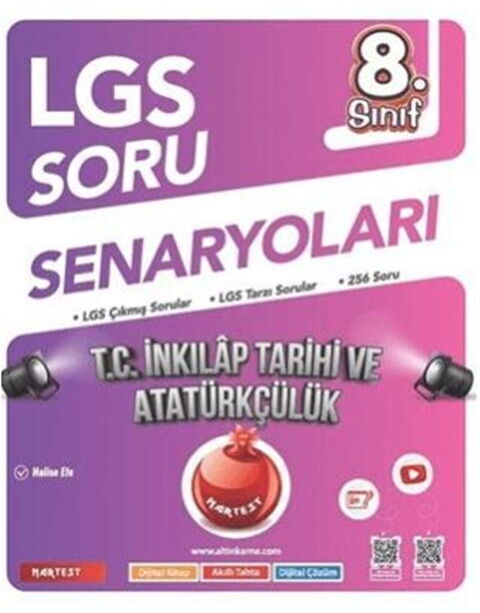 Nartest Yayınevi 8. Sınıf LGS T.C. İnkılap Tarihi ve Atatürkçülük Soru Senaryoları