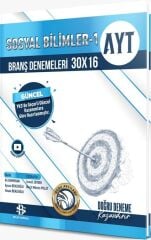 Bilgi Sarmal AYT Sosyal Bilimler 1 30 x 16 Branş Denemeleri