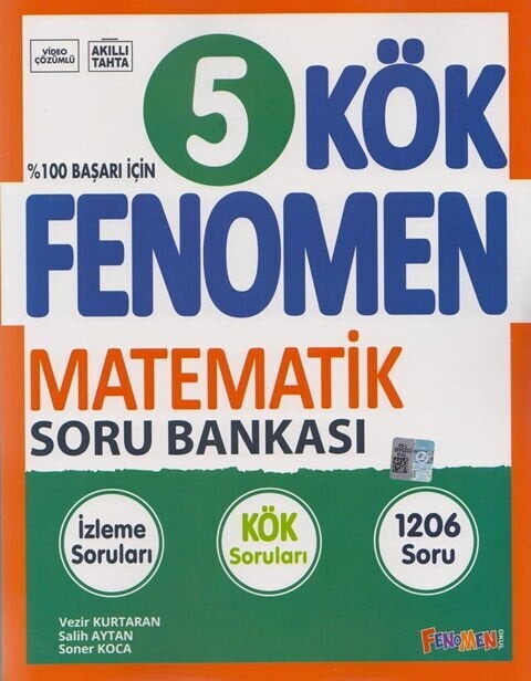 Fenomen Okul Yayınları 5. Sınıf Matematik KÖK Soru Bankası