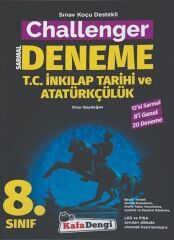 Kafa Dengi Yayınları 8. Sınıf TC İnkılap Tarihi ve Atatürkçülük Challenger Sarmal 20 Deneme