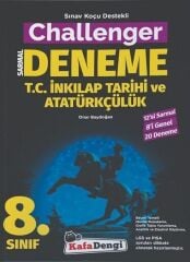 Kafa Dengi Yayınları 8. Sınıf TC İnkılap Tarihi ve Atatürkçülük Challenger Sarmal 20 Deneme