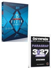 Paraf 2027 AYT İşlemsiz Fizik 15 Branş Denemesi+ EVP Akademi Paragraf