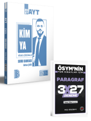 BenimHocam 2027 AYT Kimya Video Çözümlü Soru Bankası+ EVP Akademi Paragraf