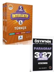 Paraf 2027 5. Sınıf İnteraktif Türkçe+ EVP Akademi Paragraf