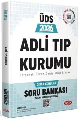 Data 2026 GYS ÜDS Adli Tıp Kurumu Ortak Konular Soru Bankası Çözümlü Görevde Yükselme Ünvan Değişikliği Data Yayınları