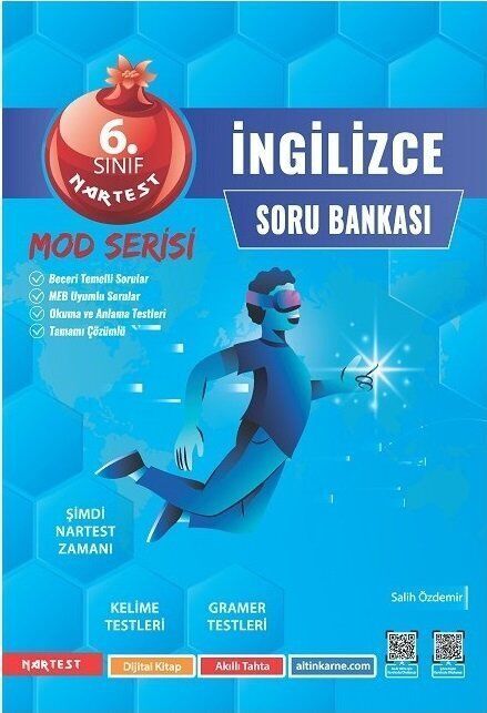 Nartest Yayınları 6. Sınıf İngilizce Mod Serisi Soru Bankası