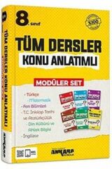 Ankara Yayıncılık 8. Sınıf LGS Tüm Dersler Konu Anlatımlı Modüler Set