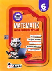 Kafadengi 6. Sınıf Matematik Etkinlikli Ders Föyleri Kafa Dengi Yayınları
