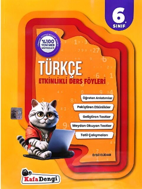 Kafadengi 6. Sınıf Türkçe Etkinlikli Ders Föyleri Kafa Dengi Yayınları