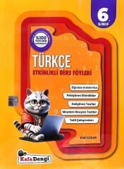 Kafadengi 6. Sınıf Türkçe Etkinlikli Ders Föyleri Kafa Dengi Yayınları