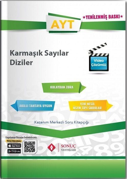 Sonuç Yayınları AYT Karmaşık Sayılar Diziler