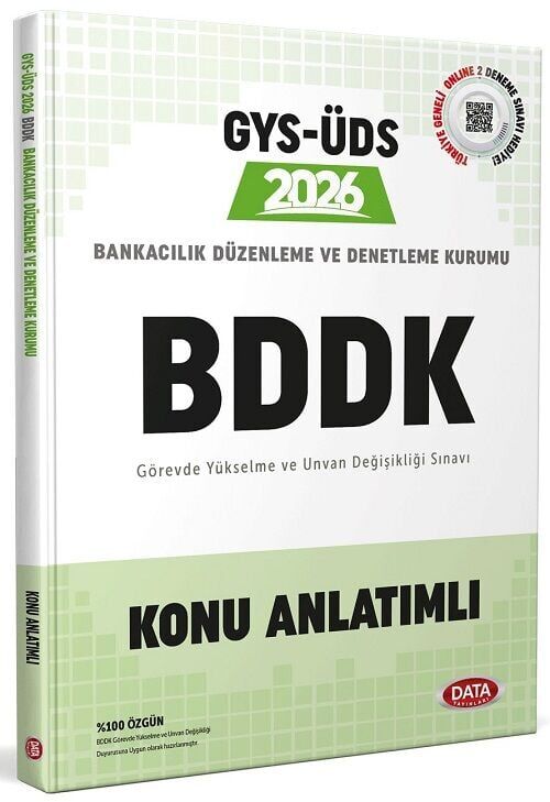Data 2026 GYS ÜDS BDDK Bankacılık Düzenleme ve Denetleme Kurumu Konu Anlatımlı Görevde Yükselme Ünvan Değişikliği Data Yayınları
