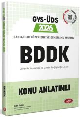 Data 2026 GYS ÜDS BDDK Bankacılık Düzenleme ve Denetleme Kurumu Konu Anlatımlı Görevde Yükselme Ünvan Değişikliği Data Yayınları